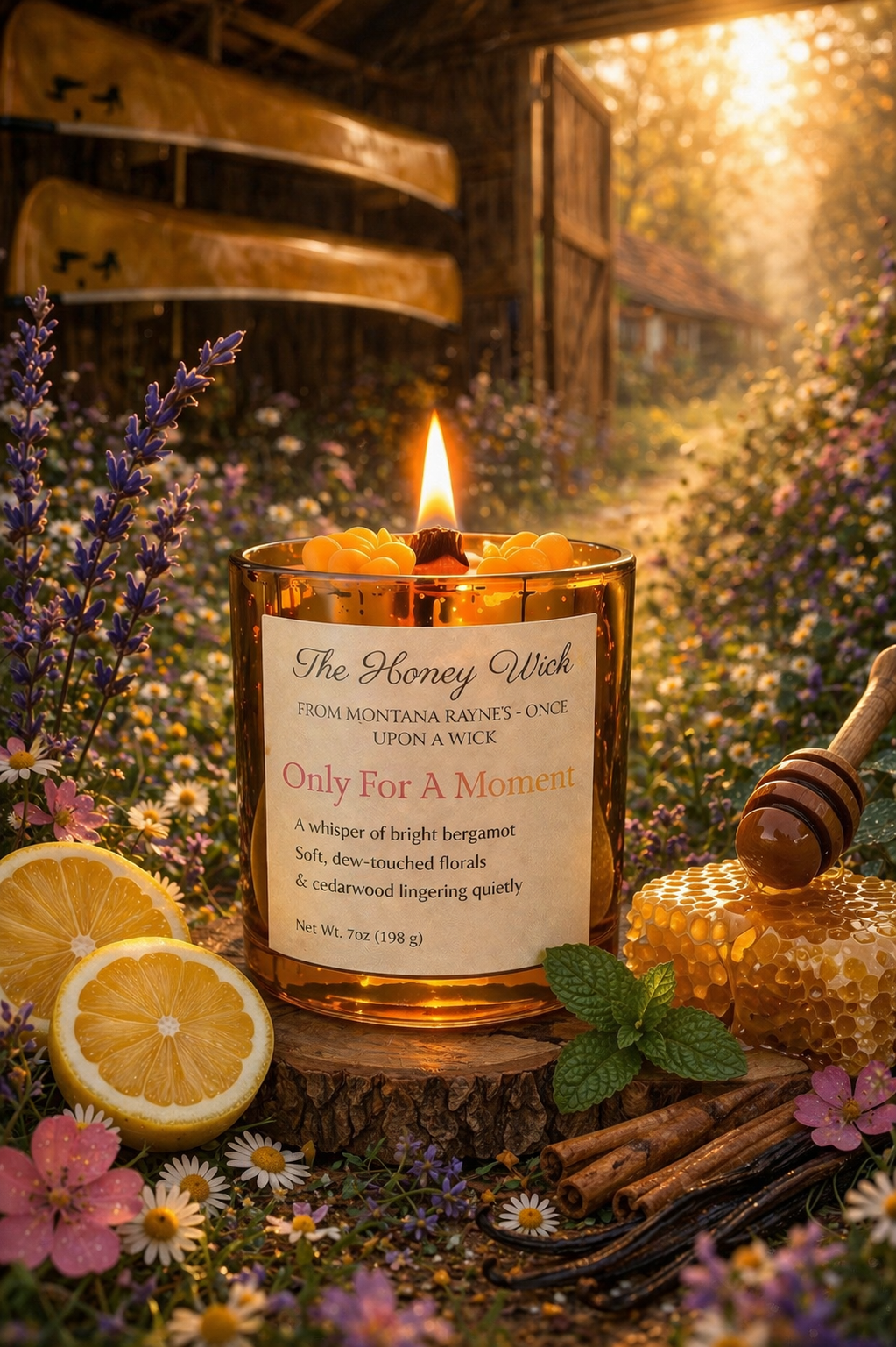 Only For a Moment candle image