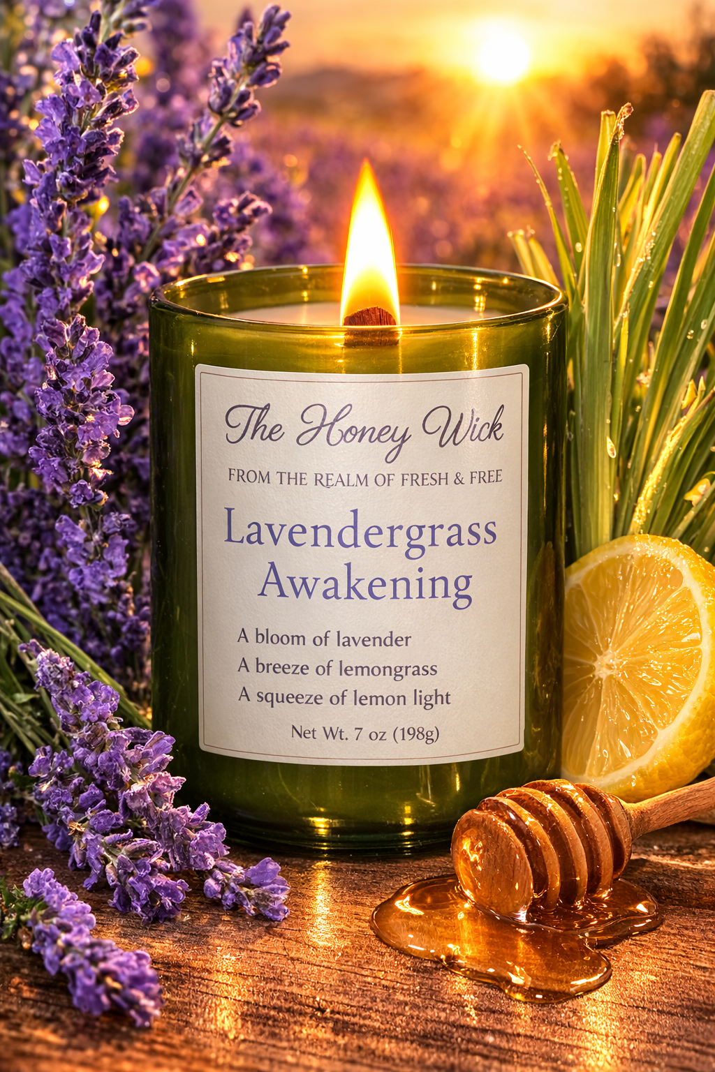 Lavendergrass Awakening candle